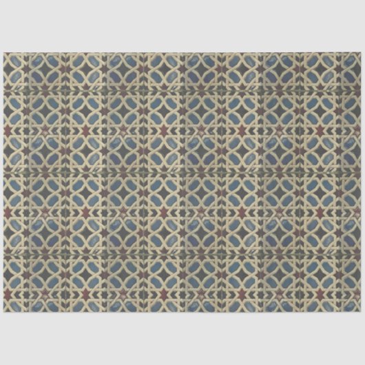 モザイク地中海のブルーグリーン分離組織P 薄葉紙 (正面)