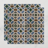 モザイク地中海のブルーグリーン (正面/裏面)