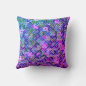 モザイク地中海の装飾用クッション クッション (裏面)