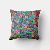 モザイク地中海の装飾用クッション クッション (裏面)