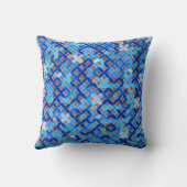 モザイク地中海の装飾用クッション クッション (裏面)