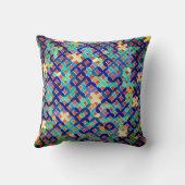 モザイク地中海の装飾用クッション クッション (裏面)