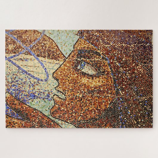 モザイク壁の芸術 ジグソーパズル (横)