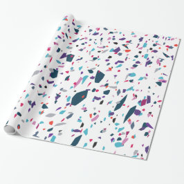 モザイク夏 ラッピングペーパー
