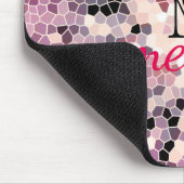 モザイク床装飾幾何学タイルピクセル マウスパッド (コーナー)