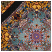 モザイク庭 ファブリック (クローズアップ)