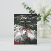 モザイク想像、いちご畑、NY - Vはがき ポストカード (スタンド正面)