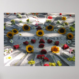 モザイク想像、ストロベリーフィールドNY – ポスター