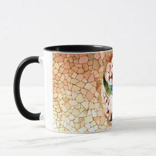モザイク抽象的なNonfigurative石のタイルGaudi マグカップ