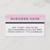 モザイク抽象芸術アカスタムートモノグラム#58 名刺 (裏面)