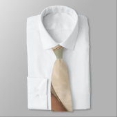 モザイク抽象芸術アート – トープとエメラルド ネクタイ (タイ)