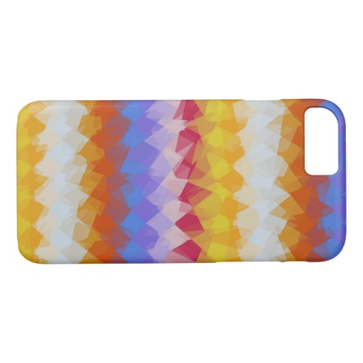 モザイク抽象芸術アート#98 Case-Mate iPhoneケース (裏面(横))
