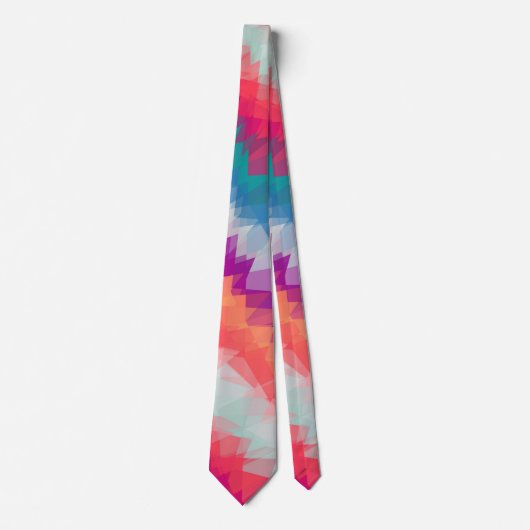 モザイク抽象芸術アート#99 ネクタイ (正面)