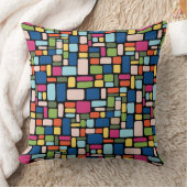 モザイク抽象芸術パターン050721 v3 クッション (ブランケット)