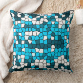 モザイク抽象芸術パターン クッション (ブランケット)