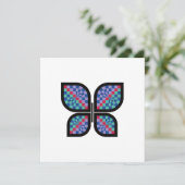 モザイク放射蝶 シーズンカード (スタンド正面)