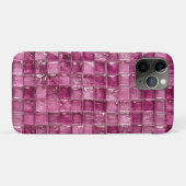 モザイク柄のピンクのギフト:日常に彩りを Case-Mate iPhoneケース (裏面(横))