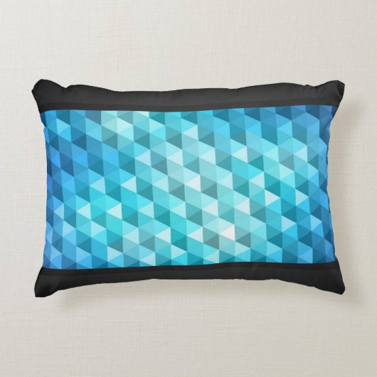 モザイク模様から成っている抽象的な背景 アクセントクッション (正面)