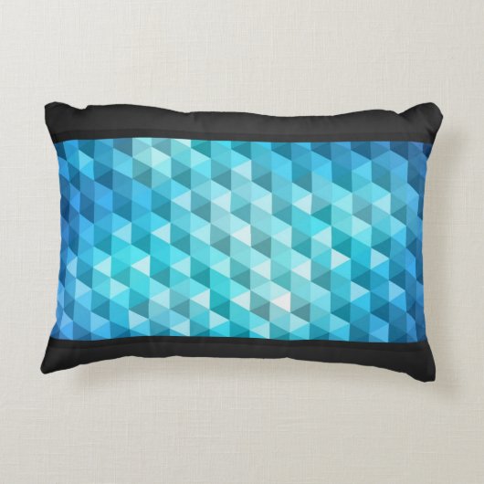 モザイク模様から成っている抽象的な背景 アクセントクッション (裏面)