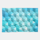モザイク模様から成っている抽象的な背景 キッチンタオル (横)