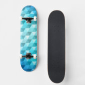 モザイク模様から成っている抽象的な背景 スケートボード (正面)