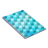 モザイク模様から成っている抽象的な背景 ノートブック (右側)