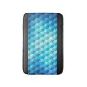 モザイク模様から成っている抽象的な背景 バスマット (正面縦)