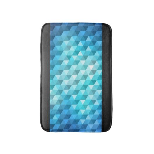 モザイク模様から成っている抽象的な背景 バスマット (正面縦)