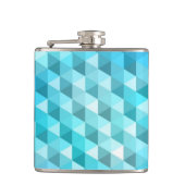 モザイク模様から成っている抽象的な背景 フラスク (正面)