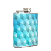 モザイク模様から成っている抽象的な背景 フラスク (右)