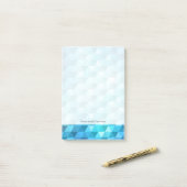 モザイク模様から成っている抽象的な背景 ポストイット (デスク上)