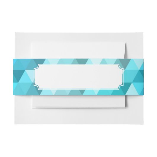 モザイク模様から成っている抽象的な背景 招待状ベリーバンド (正面例)