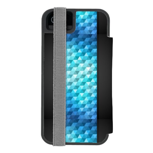 モザイク模様から成っている抽象的な背景 INCIPIO iPhoneウォレットケース (フォリオ裏面)