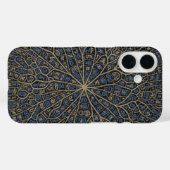 モザイク模様の複雑なスクリプトフォンケース Case-Mate iPhoneケース (裏面 (横))