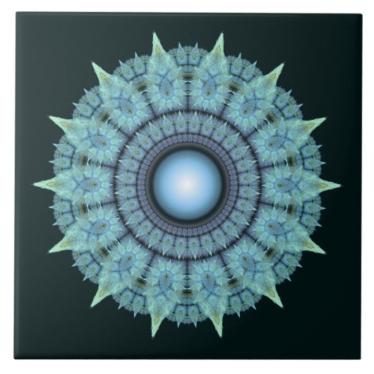 モザイク模様 タイル (正面)