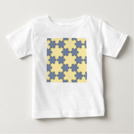 モザイク模様（フラクタルパターン） ベビーTシャツ