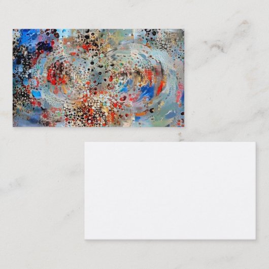 モザイク模様 名刺 (正面/裏面)