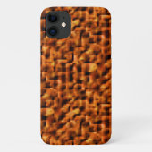 モザイク深い赤からオレンジ色のグラデーション Case-Mate iPhoneケース (裏面)