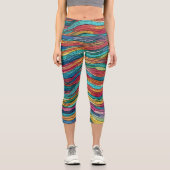 モザイク潮 カプリレギンス (正面)