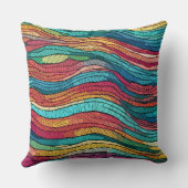 モザイク潮 クッション (裏面)