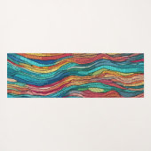 モザイク潮 ヨガマット (裏面(横))