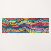 モザイク潮 ヨガマット (正面(横))