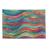 モザイク潮 枕カバー (裏面-右)