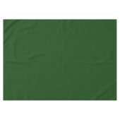 モザイク無地のフォレスト緑テクスチャパターン テーブルクロス (正面(横))