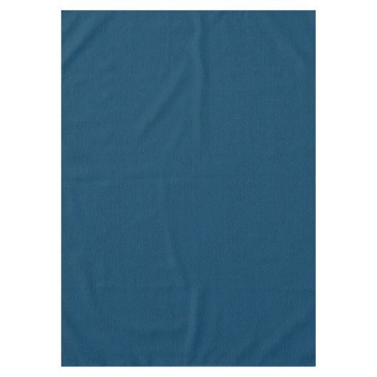 モザイク無地のブルーのテクスチャパターン テーブルクロス (正面)