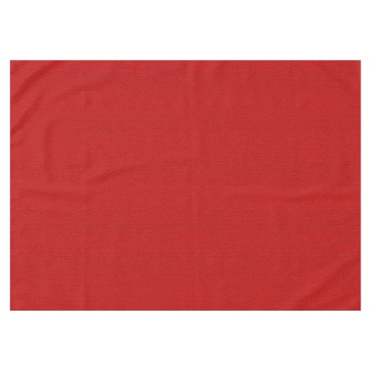 モザイク無地のレッドのテクスチャパターン テーブルクロス (正面(横))