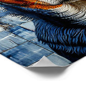 モザイク犬 ポスター (角)