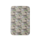 モザイク石仏サンダーコーブ バスマット (正面縦)