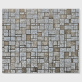 モザイク石包み紙 ラッピングペーパー (フラット)