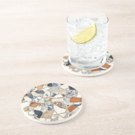 モザイク石片砂岩 コースター